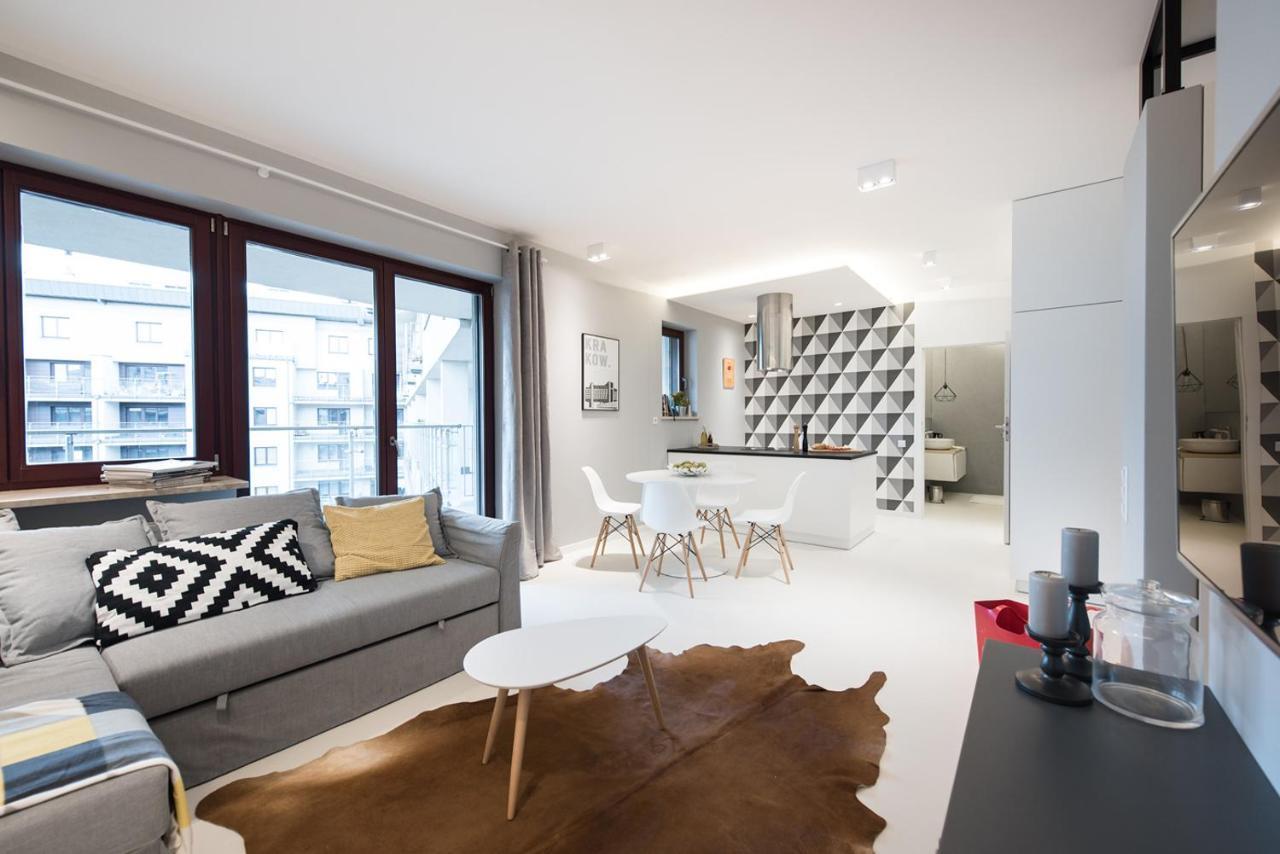 Premium Apartment For Old Town & Jewish Quarter - Balcony Plus Pool Onsite Krakow Dış mekan fotoğraf