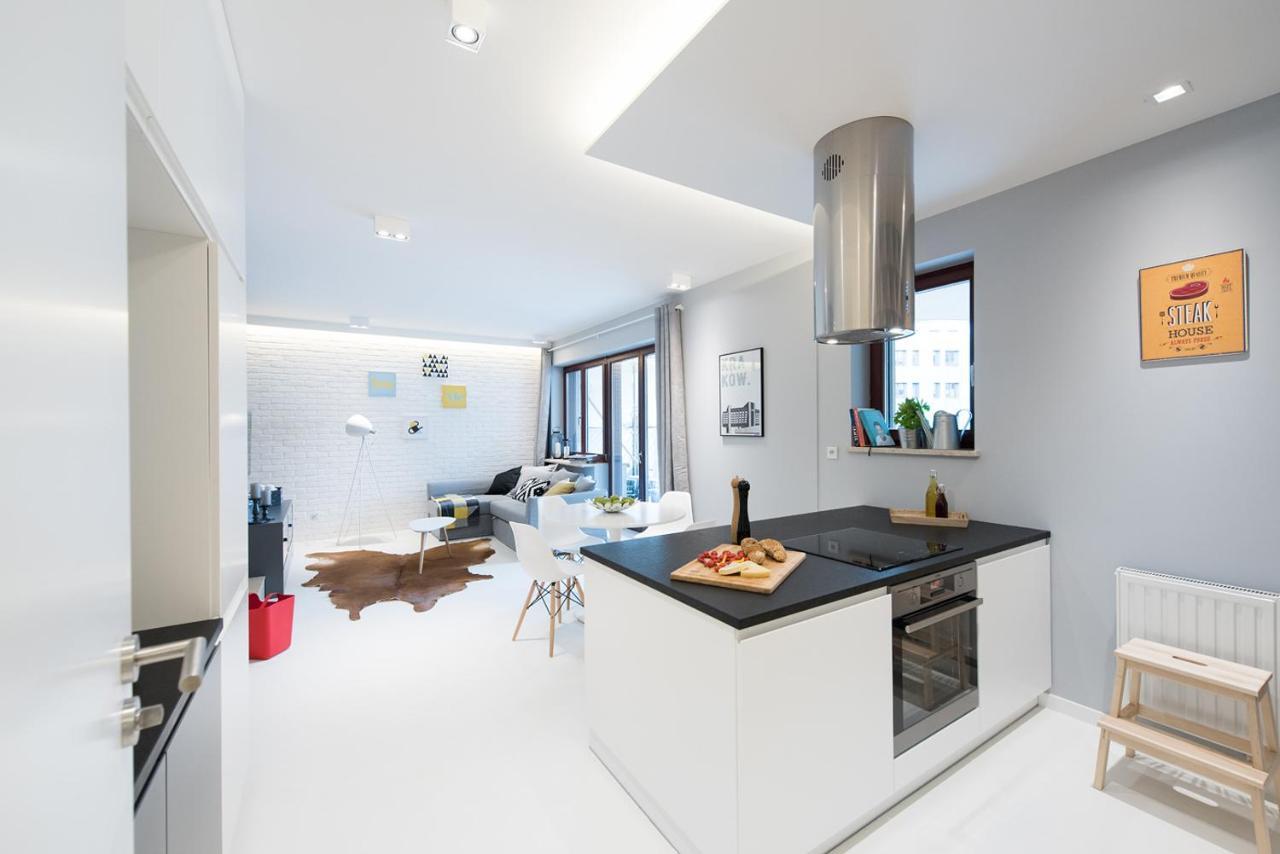Premium Apartment For Old Town & Jewish Quarter - Balcony Plus Pool Onsite Krakow Dış mekan fotoğraf